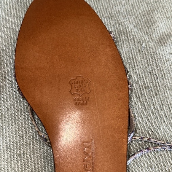 Vintage European  Strappy Sandals - Picture 5 of 11